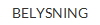 BELYSNING