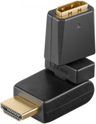 HDMI Vinkeladapter 360