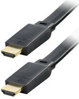 HDMI Flat Svart